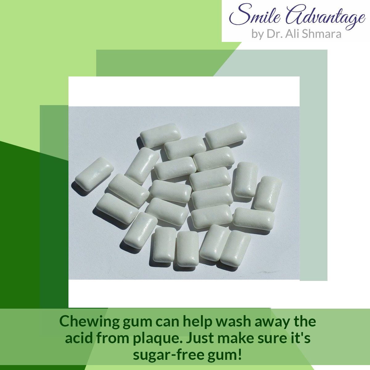 DrShmara's tweet photo. Chewing gum can be a great way to keep teeth clean between brushing. https://t.co/WMM3MOrjva