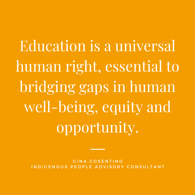 schoolBOXhelps's tweet photo. Why we do what we do. We believe education is a human right. Indigenous people all over the world face incredible obstacles to receiving education and at SchoolBOX we are working to break some of those barriers down. #makingeducationpossible https://t.co/LN5D5zYokg