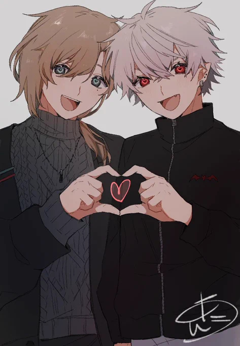 ちゃ〜〜む♡♡♡

#くろのあとりえ #KuzuArt  #かな絵 