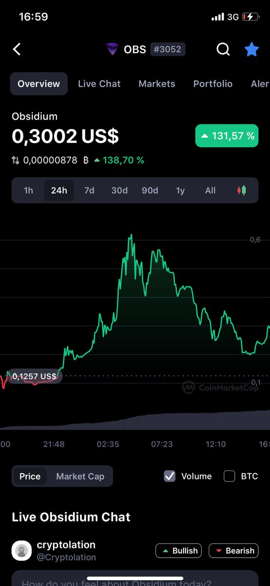 cryptovich's tweet photo. @obsidium_cc $obs #moon #BNB #BSC #obsidium #damn #shiba #cryptocurrencies #CryptoNews #cmc #CoinGecko #doit #pancakeswap #PooCoin https://t.co/wrv0Q6vPU7