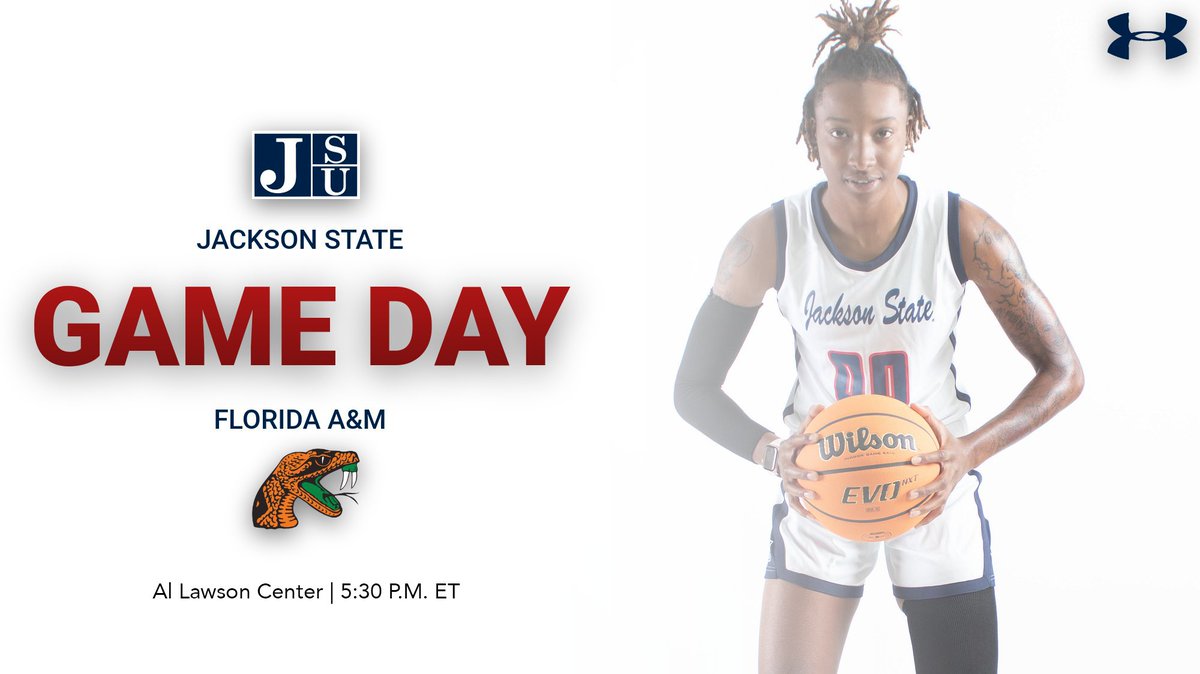 GoJSUTigers's tweet image. Women's basketball #GAMEDAY 🏀 
🆚| Florida A&amp;amp;M 
📍| Tallahassee, Florida 
🏟️| Al Lawson Center 
🕠| 5:30 p.m. ET / 4:30 p.m. CT 
📺| bit.ly/3rKUAfb
📈| bit.ly/3KHCkvN

#InFlightMode x #ProtectTheeBlock x #BleedTheeBlue