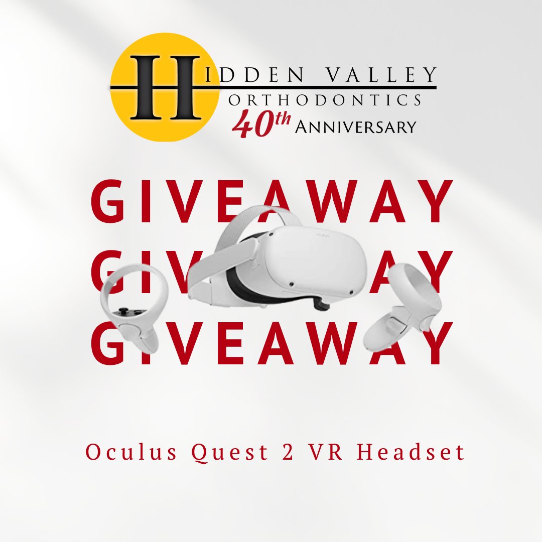 hvortho's tweet photo. how to enter 👉https://t.co/f5WAG1wF5E

#giveaway #photocontest #HVOpatientsrock #Oculus #VRHeadset #Photobooth #entertowin #hvortho #braces #invisalign #smile #drfortney #orthodontics #ortholife #DDSlife #RDAlife #experiencematters https://t.co/c401SqEaAR