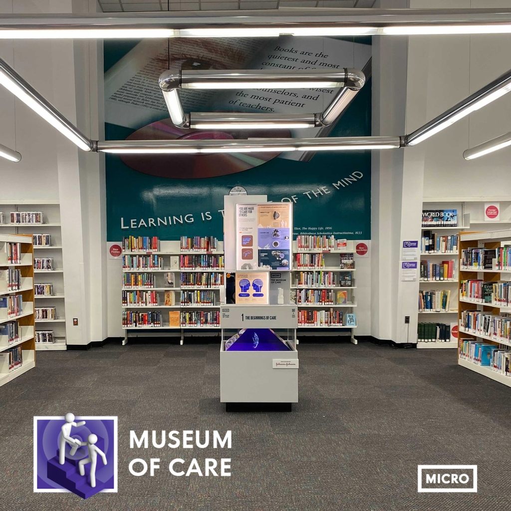 There's one week left to visit our Museum of Care <a href="/NYPL/">NY Public Library</a>'s Richmondtown Library, Staten Island. Be sure to check out the Museum now through Monday, January 31! Learn about the importance of community-oriented care beyond the walls of hospital systems. #museumofcare #MICROmuseum