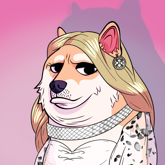 In anticipation of <a href="/ParisHilton/">Paris Hilton</a> going on <a href="/jimmyfallon/">Jimmy Fallon</a> tonight to speak about #NFTs. We've made her this custom dog! 💄 💋