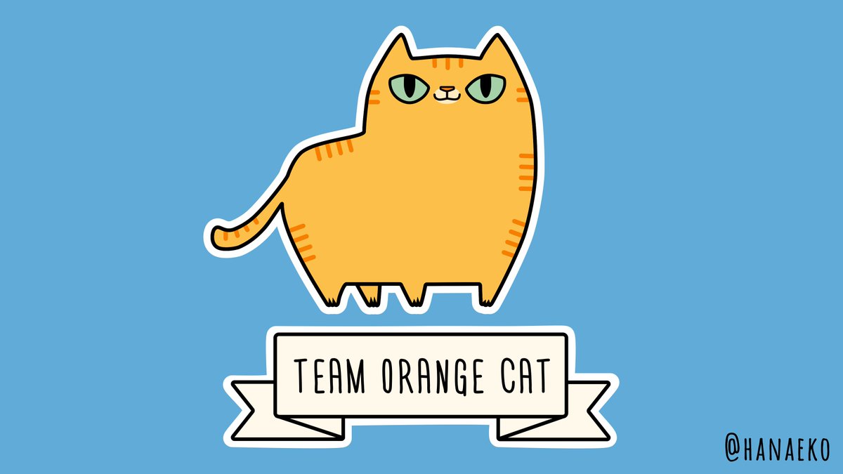 HanaeKo's tweet photo. This guy is ready for Monday! (Unlike a certain famous cat 😜) Blorpy cats are so fun to draw :) #cat #art https://t.co/8nbAO2PS16
