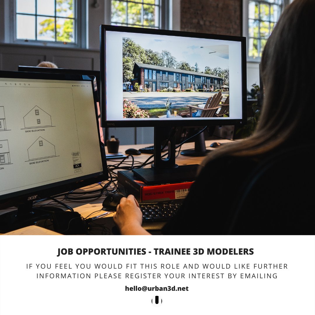 Urban 3D (@urban3d) on Twitter photo 6 months paid 3D modeler training role for anyone aged 16-24 and unemployed
Interest, qualification OR experience in
- 3D Modeling
- 3D Software
- 3D Art - eg Minecraft
- Architecture
For details email- hello@urban3d.net
#derry #northernireland #jobs #jobsni #nijobs 6 months paid 3D modeler training role for anyone aged 16-24 and unemployed
Interest, qualification OR experience in
- 3D Modeling
- 3D Software
- 3D Art - eg Minecraft
- Architecture
For details email- hello@urban3d.net
#derry #northernireland #jobs #jobsni #nijobs