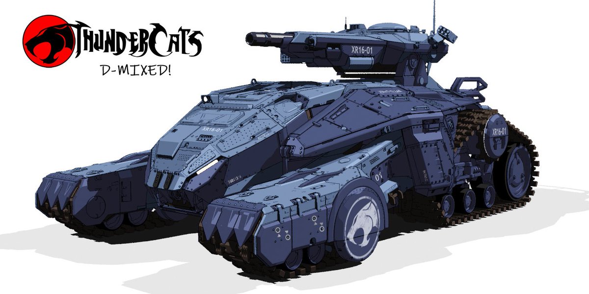 Vsions's tweet photo. ThunderCats Thundertank remix update! Still working on adding details, but I decided to play around with some toon shading in Blender. Dont forget to follow for more updates! 

#thundercats #dennismejillones #scifiart #80scartoons #blender3d #artstation #tanks https://t.co/tLlPgnDE5l
