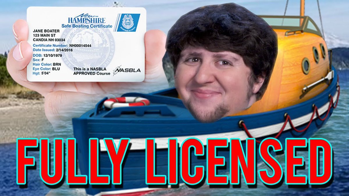 TTTEHijacking's tweet photo. Popular Youtuber "JonTron" published a video titled "Boating Made (TOO) Easy! - JonTron" on June 19th, 2020. The thumbnail of the video has Jon's face on the front of Captain the Lifeboat. Despite his appearance on the thumbnail, he does not appear anywhere in the video itself. https://t.co/cs2LXYoNrB