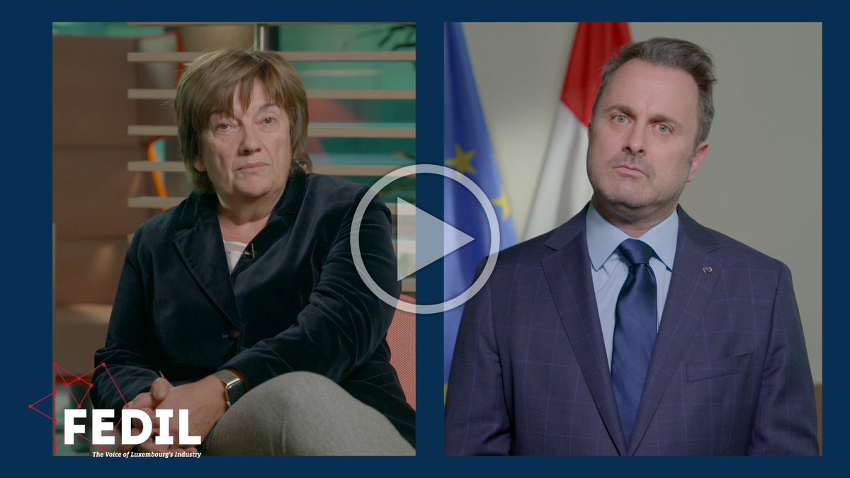 FEDIL (@fedil_lux) on Twitter photo Contraints de reporter cette année encore notre Réception du Nouvel An, c’est par message vidéo que notre présidente Michèle Detaille et le Premier ministre <a href="/Xavier_Bettel/">Xavier Bettel</a> vous adressent leurs vœux de bonne année. 💬fedil.lu/fr/publication… Contraints de reporter cette année encore notre Réception du Nouvel An, c’est par message vidéo que notre présidente Michèle Detaille et le Premier ministre <a href="/Xavier_Bettel/">Xavier Bettel</a> vous adressent leurs vœux de bonne année. 💬fedil.lu/fr/publication…