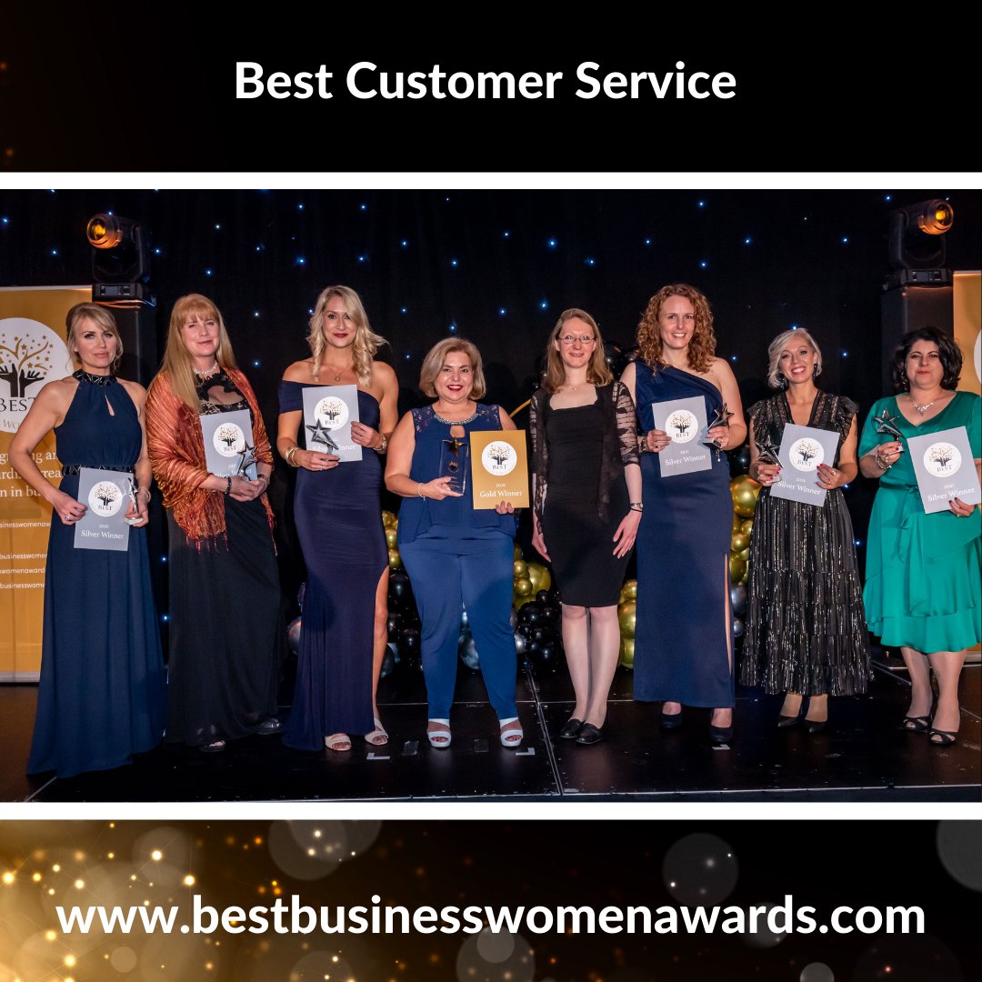bbwomenawards's tweet photo. Here are our Silver and Gold winners for Best Customer Service 2021.

@Luciahairandbea  @OneOfAStyle @vieaesthetics  

#BBWA2021 #BestBusinessWomenAwards2021 #BestBusinessWomen #Awards #WomeninBusiness https://t.co/VepVpogQCN