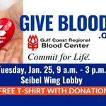 Image for the Tweet beginning: Galveston College Blood Drive
⏰ Tuesday,