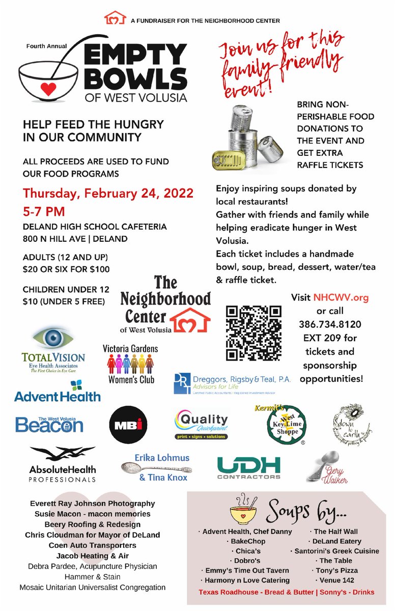 theNHCWV's tweet photo. Help the hungry in our local communities through the food programs provided by the Neighborhood Center. Bring nonperishable food items to the event for raffle tickets to win fantastic gift baskets.  https://t.co/iisV6S6sXQ https://t.co/ceFwrPd4kz
