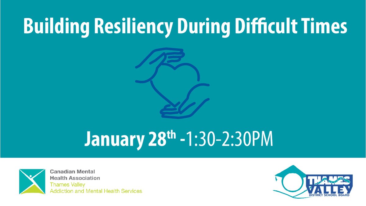 #TVDSB Parents and Caregivers are invited to attend this live virtual session on Friday, Jan 28. For more information, please go to ow.ly/KnUx50HBm6t