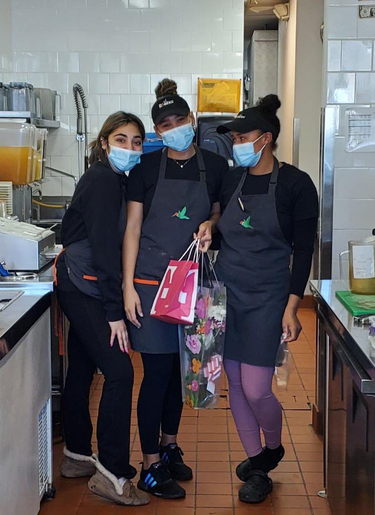 Took a moment to support our neighbors at <a href="/Robeks/">Robeks</a> in Fairfield after their long weekend. Enjoy the gifts and keep smiling!