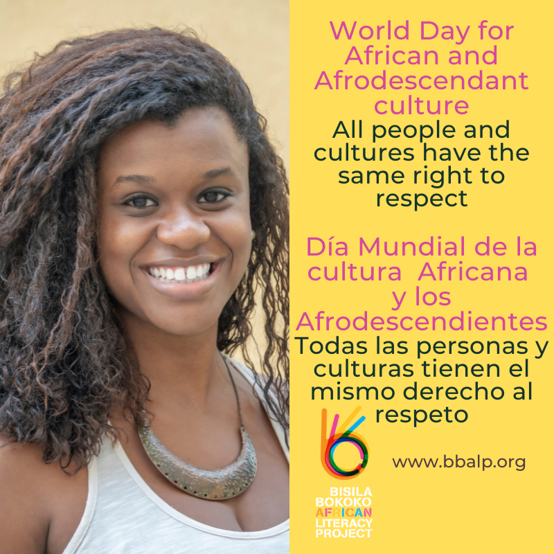 bbalp's tweet photo. (Español Debajo) #WorlDayforAfricanandAfrodescendantculture. The promotion of African culture and people of African descent is crucial for the development of the continent and for humanity as a whole. https://t.co/NTWQidy3Bq