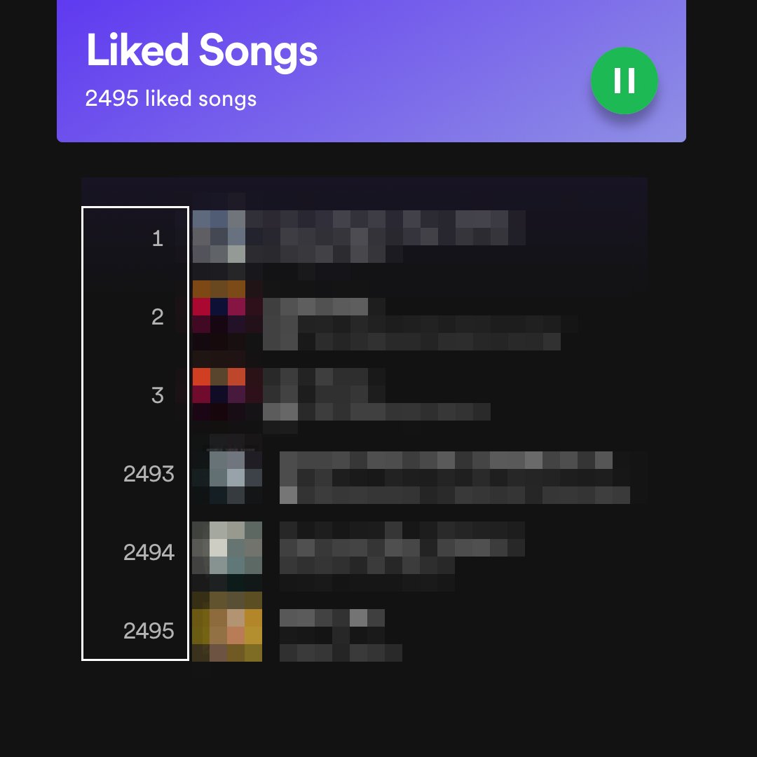 ก้ะคือทำงานละเบื่อ มีอะไรมาให้เล่น ไม่รู้จะมีใครอยากได้เพลงจากกัณมั้ย แต่คือ กด liked เพลงไว้ 2,495 เพลง 
- บอกตัวเลขที่ตัวเองชอบตั้งแต่ 1- 2495 กัณจะส่งเพลงที่อยู่ตรงเลขที่ทุกคน mention มาให้ หวังว่าจะมีคนมาขอเพลงกะกัณเยอะๆนะค้าบ #imgfarang
