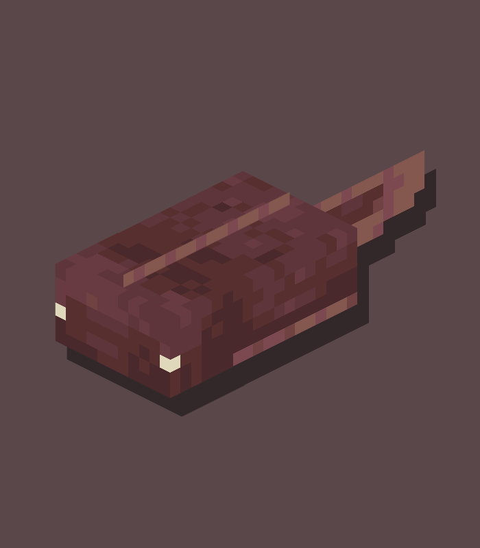 TheCraftyGhost's tweet photo. Was reworking the baafler!
Now, aggressive to nearby striders, blazes, or ghasts that dare to come close to their nests, they'll jump and attack them!
They aren't very good swimmers, but great land creatures meaning that striders can sometimes get away!
#Minecraft #Blockbench https://t.co/j1g1ARFTDR