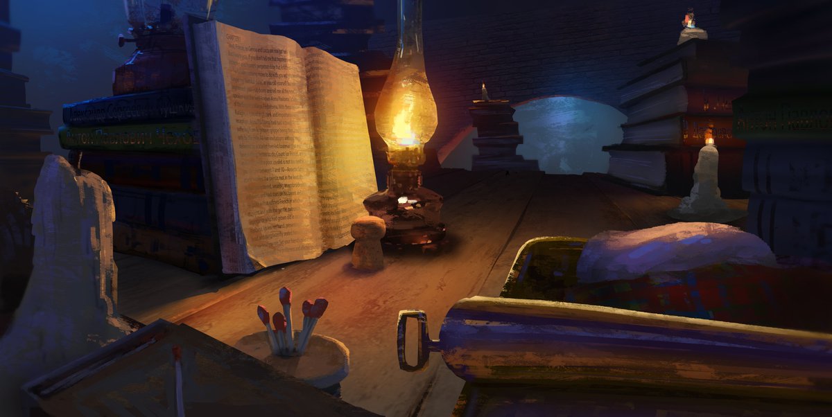 The eerie comfort of a dark library. 
📚📖
.
.
#lakesideanimation