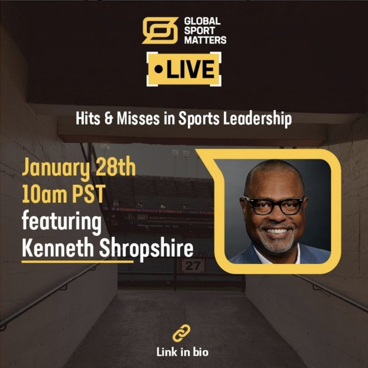Will the NFL emerge into 2022 with more head coaches of Color like the NBA and WNBA have?

Join us Friday for a #GSMLive discussion on the state of sports leadership, featuring our <a href="/DrScottNBrooks/">Scott N. Brooks</a>, @kenshropshire and <a href="/WCRhoden/">William C. Rhoden</a> 

Register: asu.zoom.us/webinar/regist…