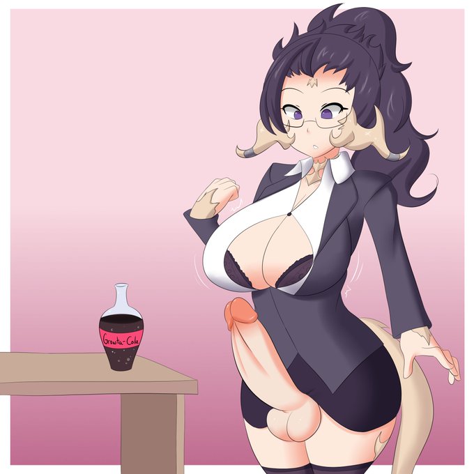 Sketch commish for @kovuero of @Diableos OC Sorulia :> [Futa Variant] 