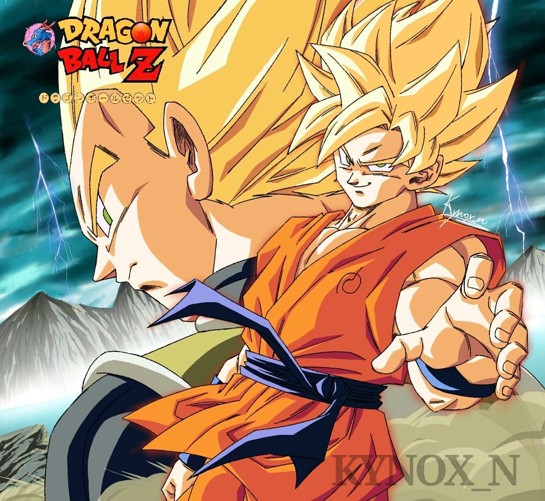 Kinox_n's tweet photo. 😄😄 
.
#dragonballfighterz #Goku #dbdfanart #vegetassj https://t.co/rH92BAfAL4