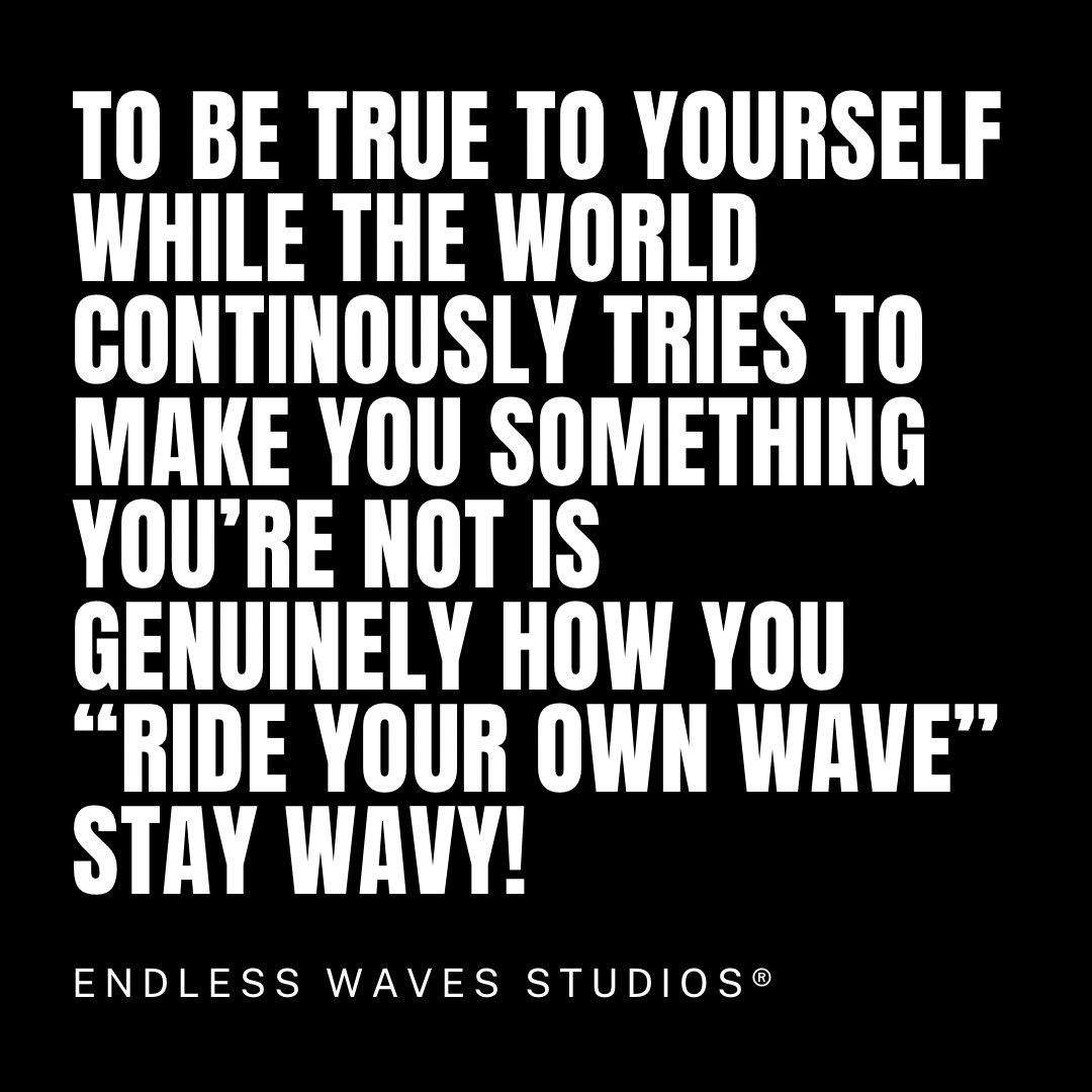 An original is worth more than a copy. You only get 1 life…spend it doing YOU! 🙌🏾🌊

#mondaymotivation 
#allhustlenoluck 
#rideyourownwave
#betruetoyourself 
#staywavy🌊