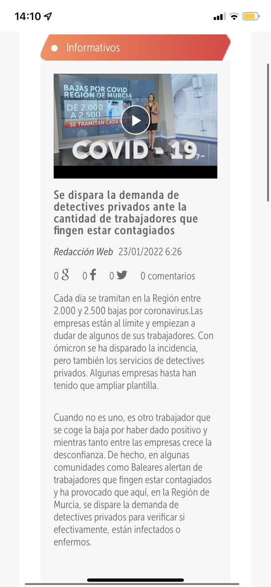 Desde hace ya bastantes meses se ha producido un aumento de las bajas laborales fingidas que no para de incrementarse