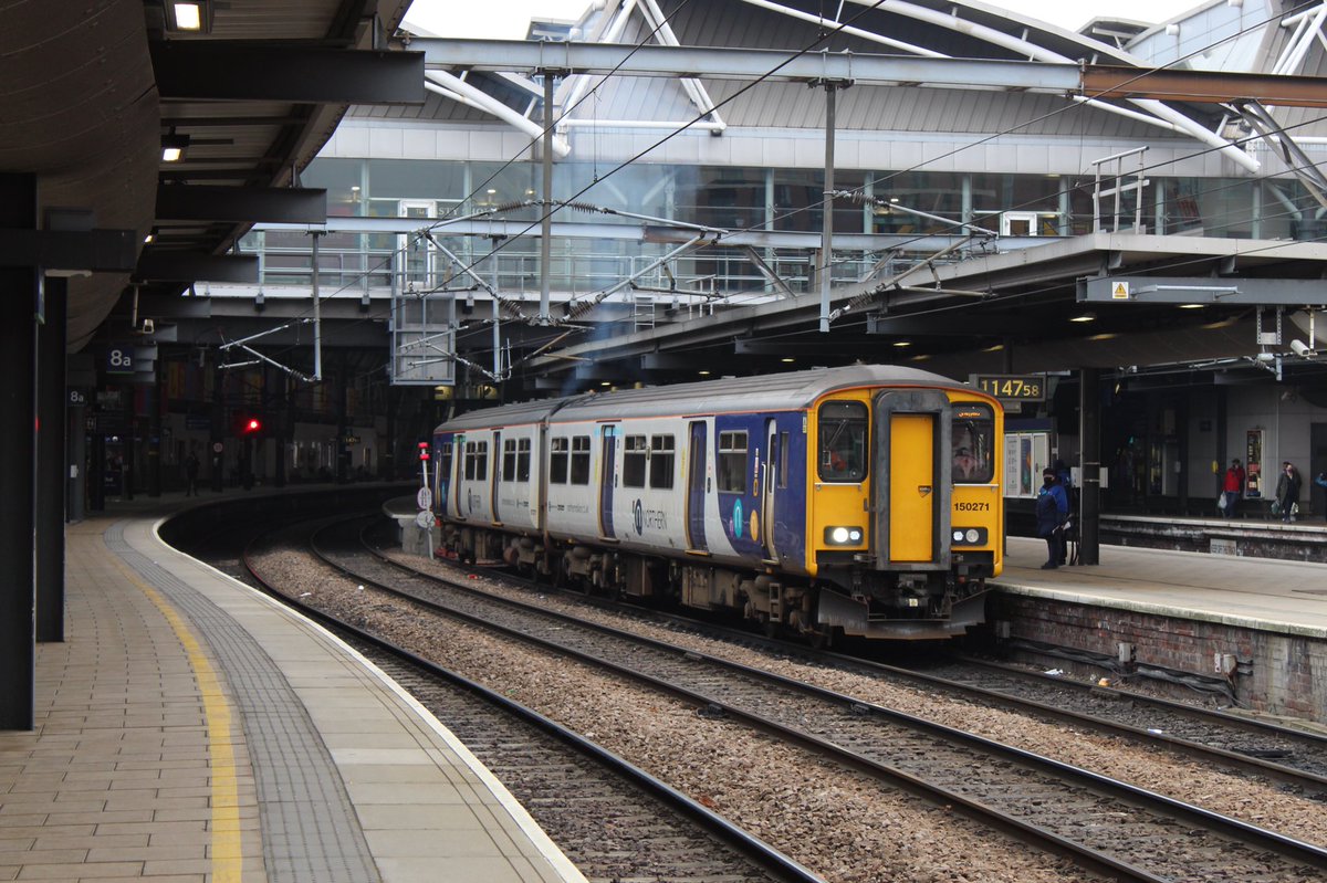 150271 powers up as it leaves Leeds 24/1/2022

Video on ELR Trainspotter YouTube now!!
👇🏻👇🏻👇🏻

youtu.be/gS0OHTiMKic

#trainspotting #britishrail_features #trains #uktrainimages #uktrains #trainsbritain #ukrailwaypics #ukrail #uktrainspotting #photographer #photography