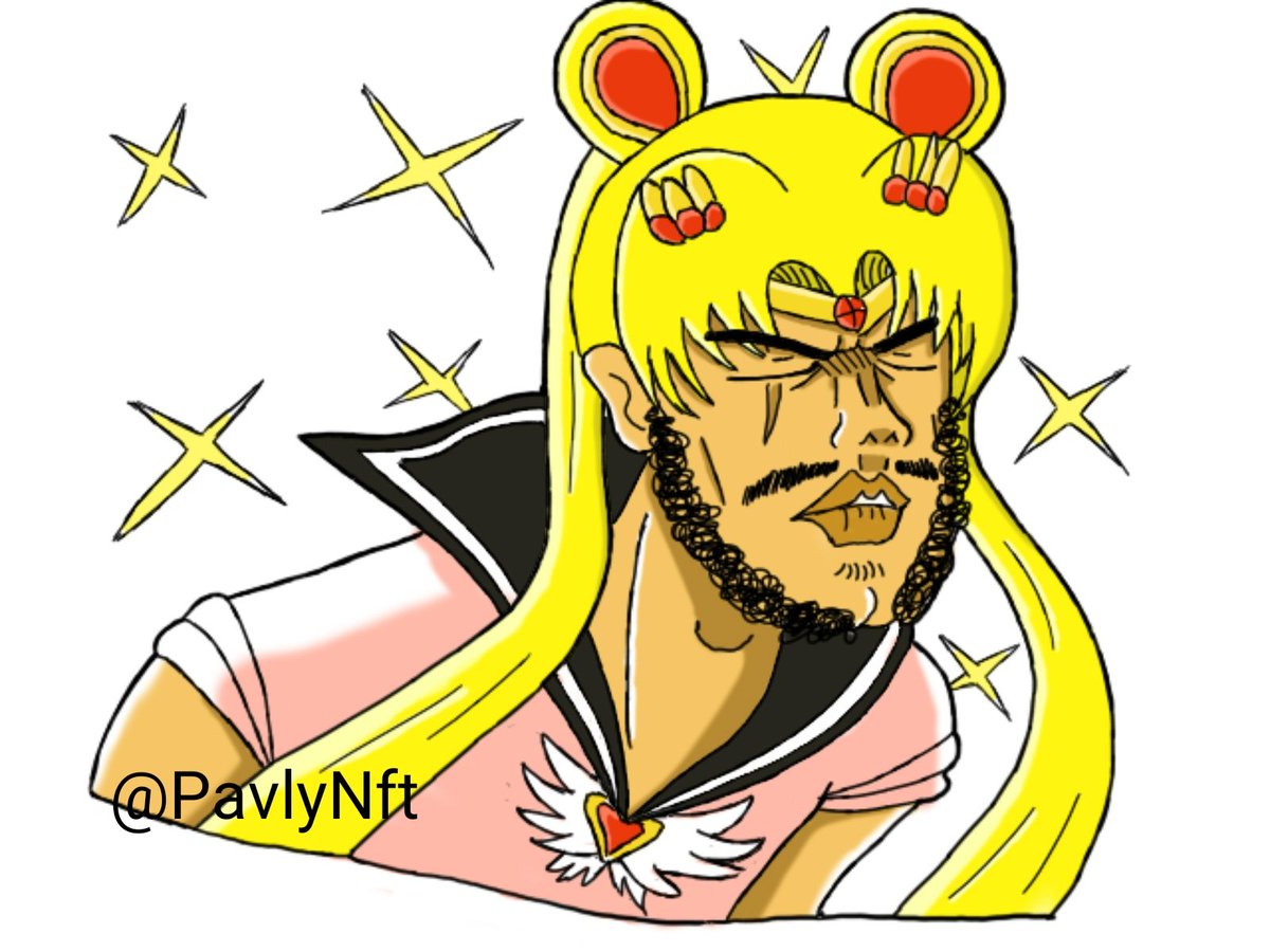 PavlyNft's tweet photo. Just drop the 2nd token for my collection at objkt. PavlyMeme#02 SailorPavly ❤️💃 https://t.co/f4kHkvm4p8
