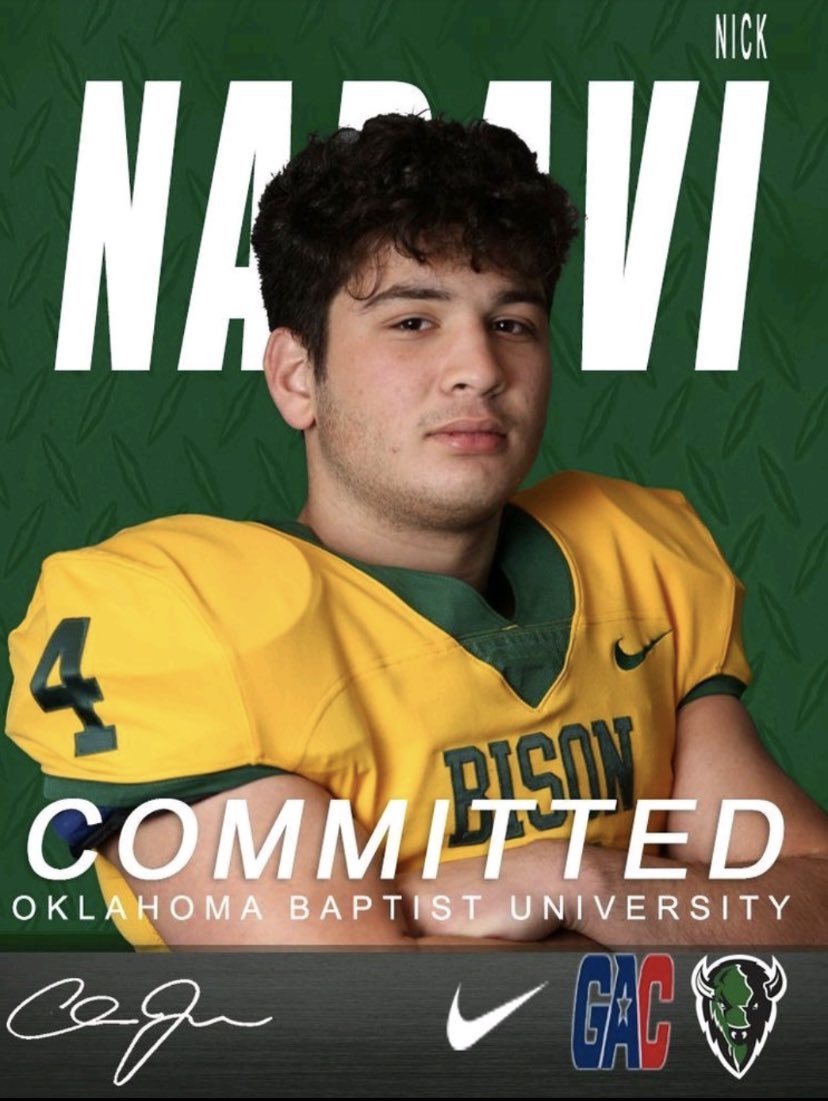 COMMITTED <a href="/OBU_Football/">OBU Football</a> @Monjeezy_ 🦬💚 #beabison