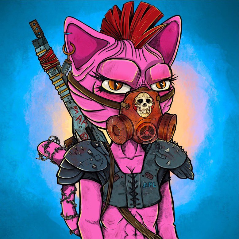 ashihadah's tweet photo. GM GM lots of amazing news on this Monday @apocalypticapes @Fityeth dropping bombs with @ParisHilton #QueenAApes amazing #artwork by @TheHaddy @mahdqureshi - Missed the #RAINBOWLIST ? Gas saver public mint live @doodories https://t.co/k9p3KFxiLD #NFTCommunity #inclusivity #LGBTQ https://t.co/Ys58Fs16Ut