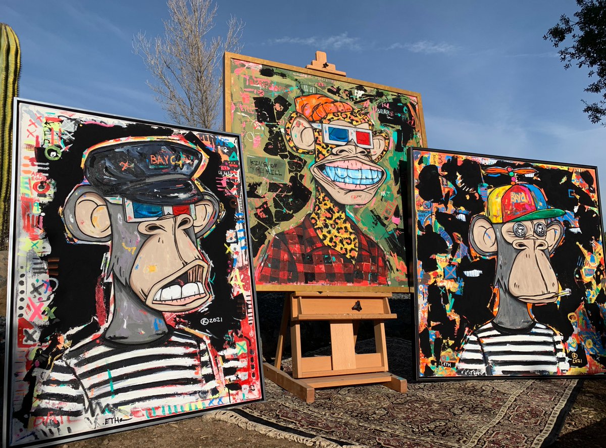 Shipping these guys off this week <a href="/BoredApeYC/">Bored Ape Yacht Club 🍌</a> #BAYC