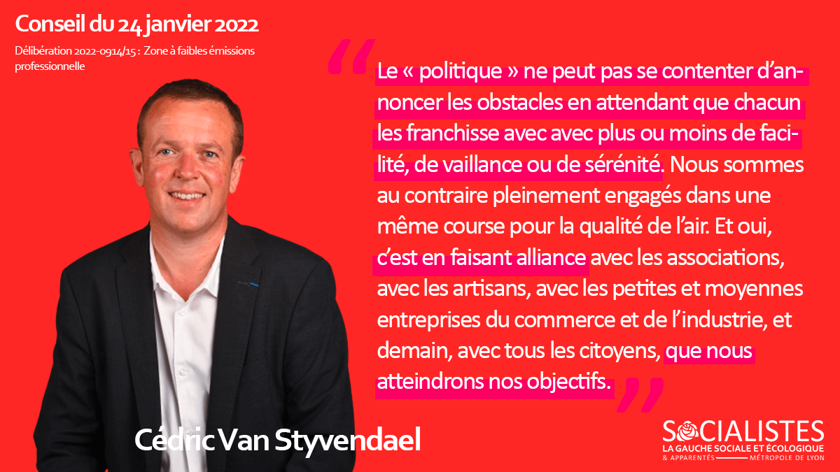 SocialistesGL's tweet photo. 📢 @cvansty est intervenu sur la #ZFE pour les professionnels, et sur les enseignements qu'il faut en tirer avant son extension aux particuliers.
➡️ À lire ici : https://t.co/LiepqsfgWL
#DirectGL https://t.co/GdS0xBd9pe