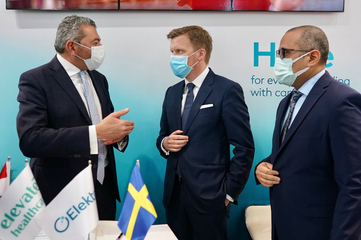 Elekta's tweet photo. Welcome to #ArabHealth2022! If you're in Dubai, we hope you'll visit us at Elekta booth SB130 and let us show you our latest innovations, which we designed to streamline RT delivery, improve the patient experience and potentially enable more people access to care. #WeBuildHope https://t.co/YurrgL10b0