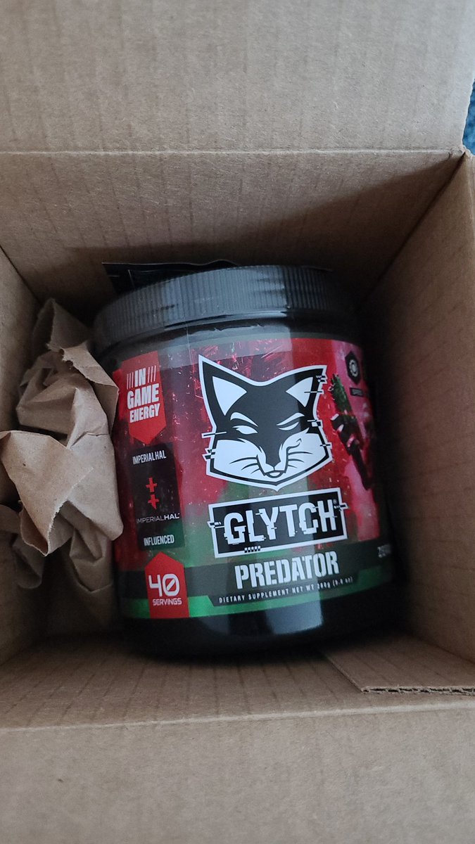 currndawg's tweet photo. Alright, so I have an extra tub of @glytchenergy's new @ImperialHal-influenced flavor, Predator!

Let's do a giveaway! All you have to do is:
✅ Be Following @currndawg 
✅ Like this post
✅ Retweet

(And extra entries if you tag friends!)

Giveaway closes on Friday 1/28 at noon! https://t.co/gtUnCEPRtf