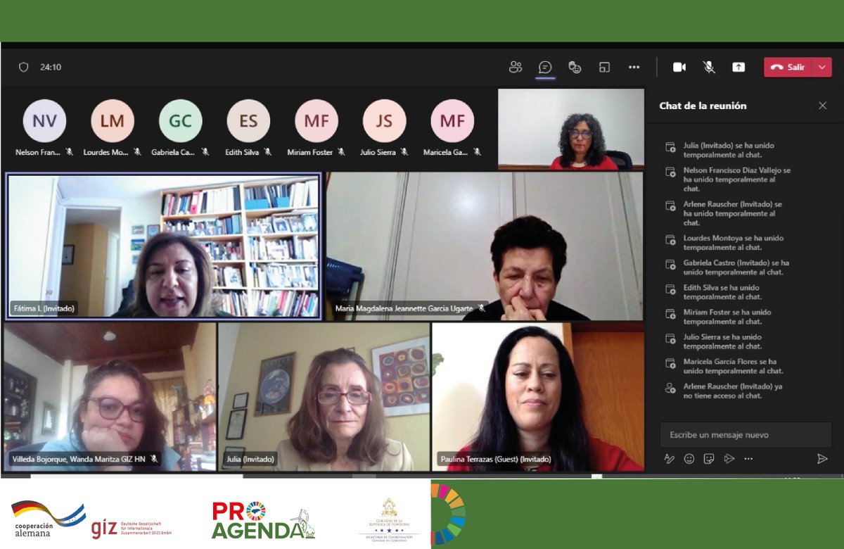 GizHonduras's tweet photo. Junto a la @EAGP_Honduras desde  #ProAgenda hemos comenzado a discutir el plan de trabajo para la identificación de necesidades de #DesarrolloDeCapacidades en #CambioClimático y #DesarrolloSostenible para el sector público, y contribuir así a fortalecer la gestión pública 💪 https://t.co/QTtGD2Ba21