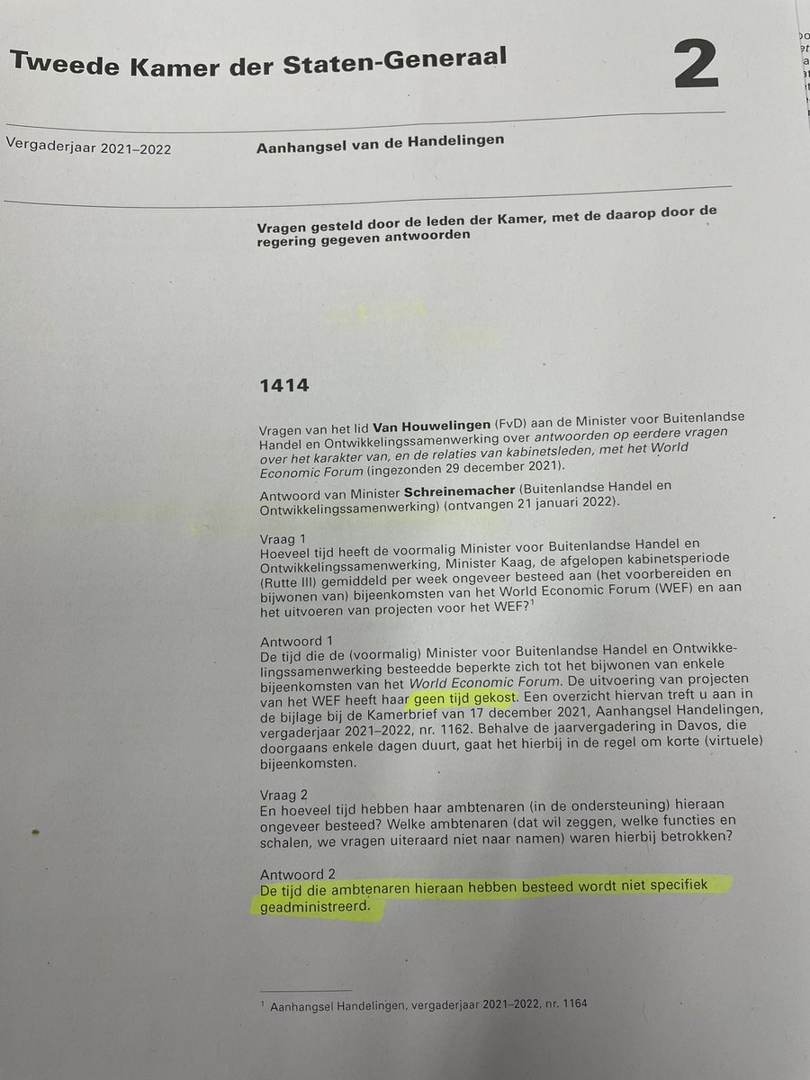 PvanHouwelingen's tweet photo. Antwoorden op onze WEF vervolgvragen. Kort samengevat: niets te zien en niets aan de hand. Minimaliseren van het WEF. Documenten in de Great Reset Portal zijn niet toegankelijk want “Het WEF is eigenaar van deze website”. Handig toch, die “publiek-private samenwerking”.#WEFpapers https://t.co/ILqsKTCChE