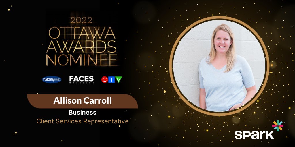 sparkcares's tweet photo. Congrats to our Director of Community Engagement, Allison, who was nominated for the Faces Awards. Allison is one of Spark's first team members! 

Vote for our team daily at https://t.co/Oo9YxVWmqR #FacesAwards #Ottawa #Healthcare https://t.co/1yCEiPl8Uh