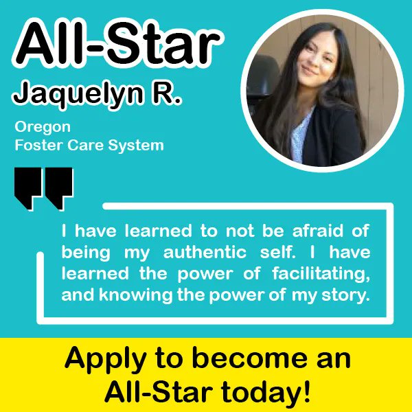 fosterclub's tweet photo. We are accepting applications for the 2022 All-Star internship! Apply to see if you will be a part of the 2022 All-Star crew! 

Apply by Feb 15!

https://t.co/HvMeoZBaK4

#fosterclub
#fostercluballstars
#fostercluballstars2022
#fosterclubleaders
#fosterclubinternship https://t.co/O9AUJS9pDn