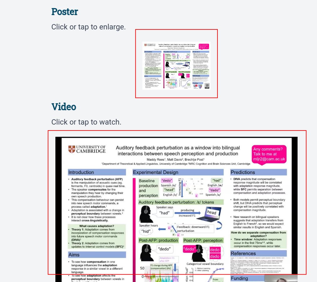 OCP19plus's tweet photo. (3/4) If you scroll down, you will find both the poster itself and the short presentation video that the authors have prepared for you. Clicking on the poster will make it big, so that you can see it properly. Clicking on the video image will play the video. https://t.co/4aQYKTU70X