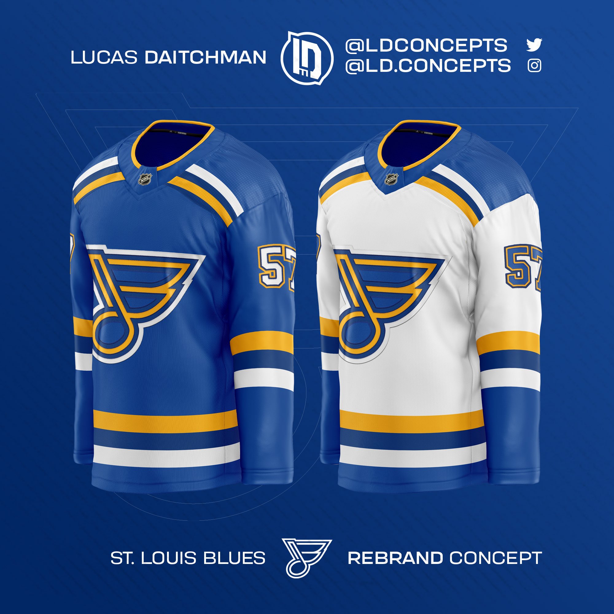 Lucas Daitchman on X: Here's my concept for the 2021 Winter Classic, between the #STLBlues and the #MNWild. Check out the whole project here: @icethetics @sportslogosnet @HockeyByDesign @UniWatch @Uni_Madness @jukecreative