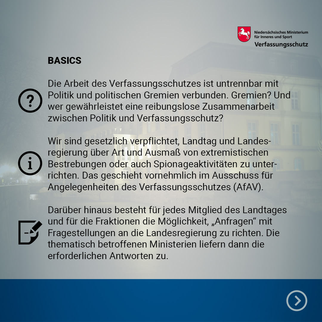 LfV_NI's tweet photo. Eben noch Thema in den Nachrichten, jetzt die @LT_Nds-Anfrage auf dem Tisch. Alltag bei unseren Sachbearbeiter:innen für Landtags- und Gremienangelegenheiten. Erfahrt mehr über eine Schnittstelle zwischen Politik und Verfassungsschutz. 🔽 https://t.co/1IDp7WgWhv