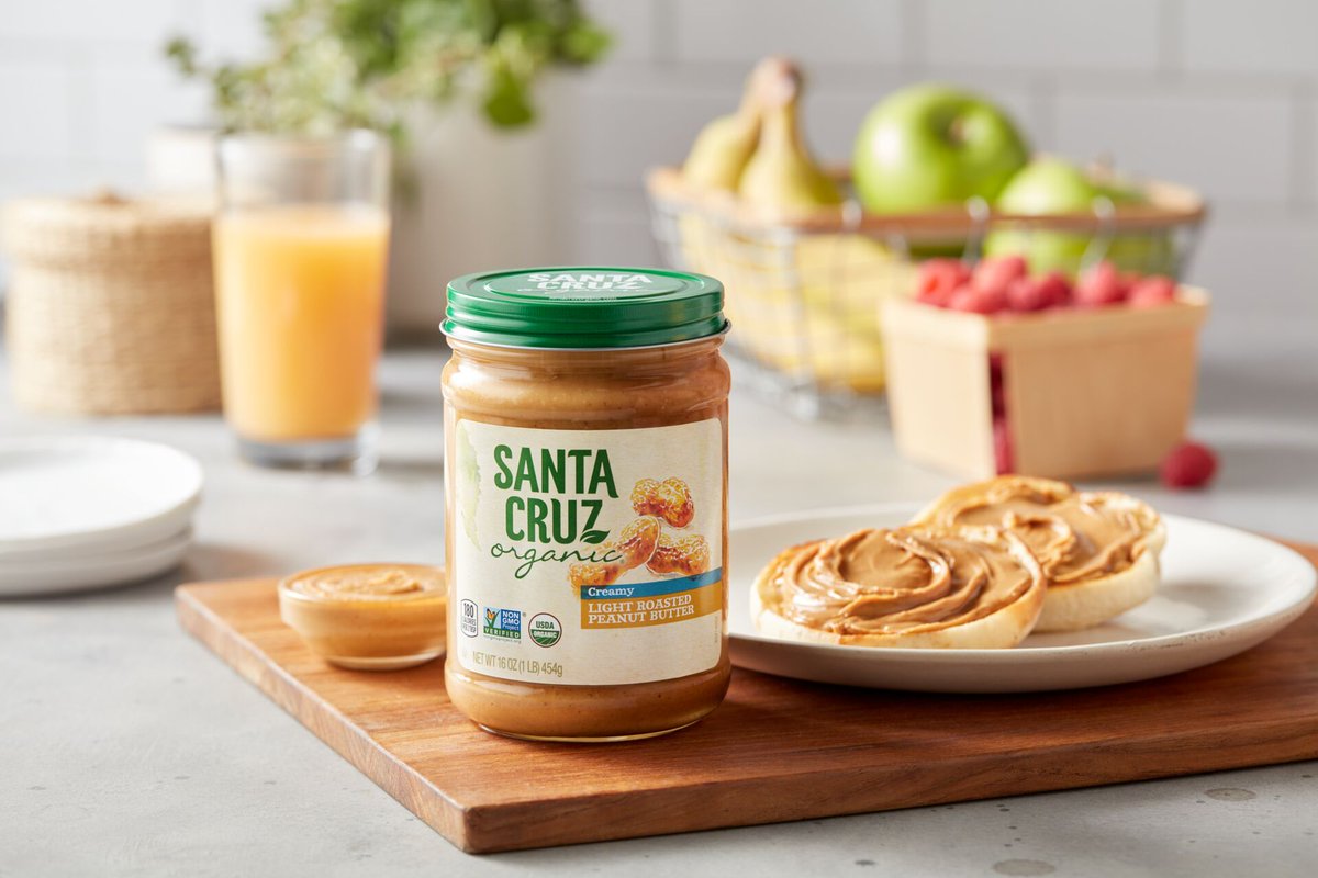 Raise your spoons in celebration: it’s National Peanut Butter Day! Join in the festivities with a jar of your favorite Santa Cruz Organic® peanut butter. 🥜 spr.ly/6016J7Pxn