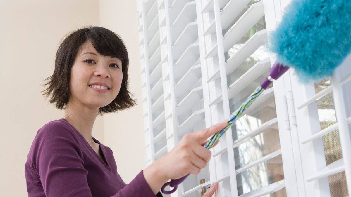 We spend a lot of time indoors in the winter. Improve your air quality with regular dusting and vacuuming. If anyone in the home has asthma or allergies, this can also help keep triggers to minimum. Learn more: bit.ly/3EC9B89 #cleaningiscaring