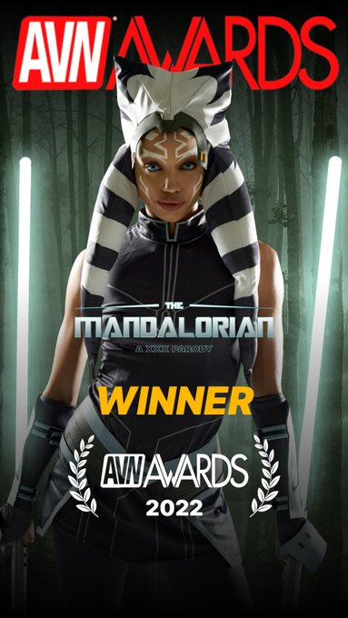 Excited for our 2022 AVN Awards WIN 'Star Wars The Mandalorian: Ahsoka Tano A XXX Parody' for Best Virtual