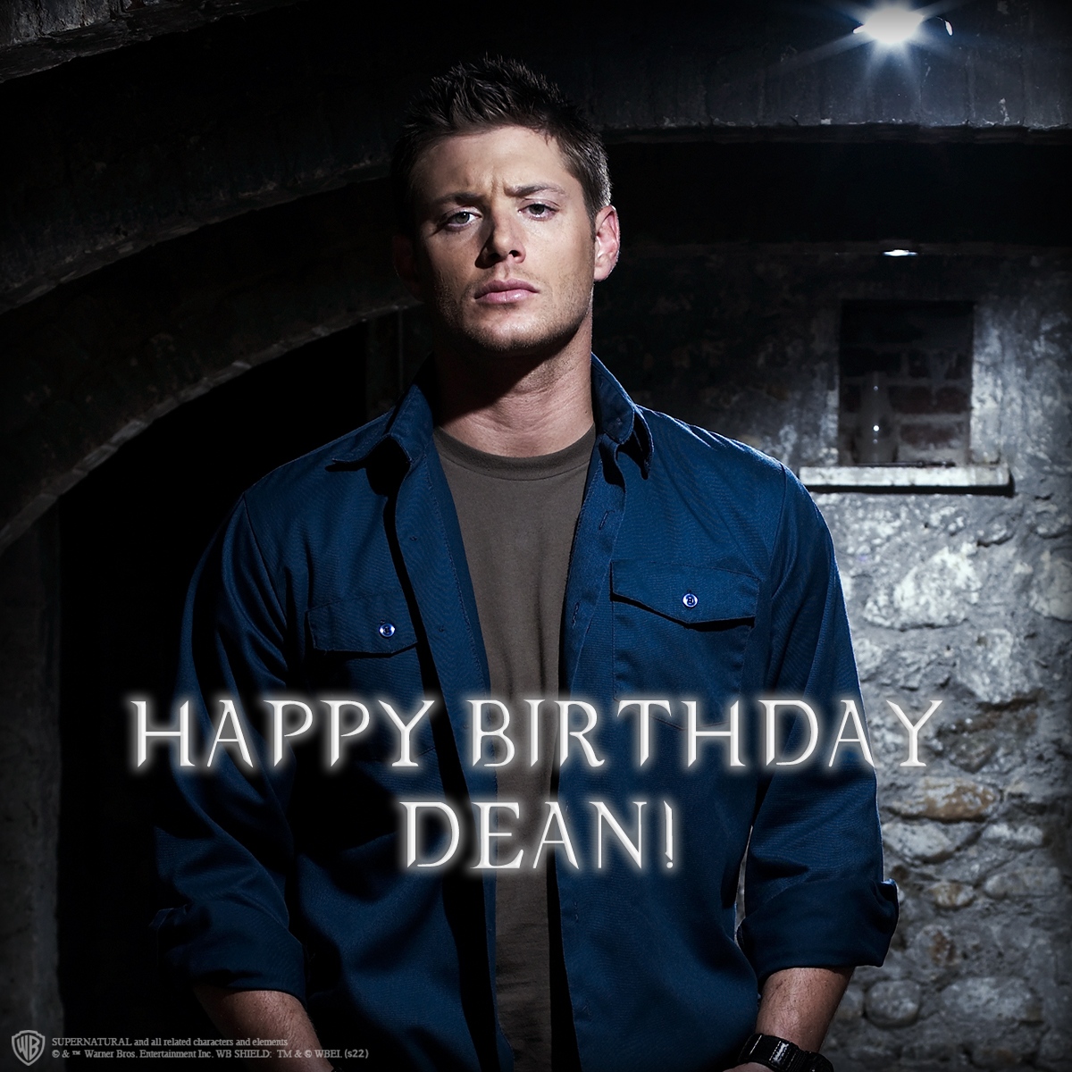 SupernaturalBox's tweet photo. Happy birthday, Dean Winchester! 🎉 We hope he is celebrating with a good burger with some bacon where ever he is. https://t.co/cIUZ9FWMgK