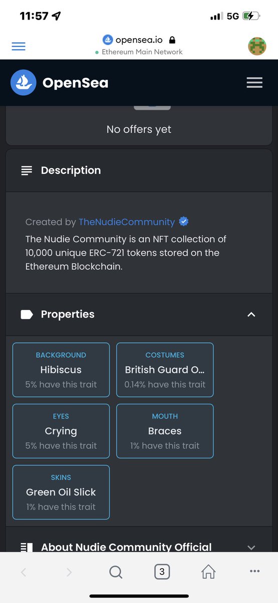zeek_dawson's tweet photo. I’m still seeing a lot of #SuperRare @nudiecommunity  #NudieCats on the floor 🔥🔥For great prices.Only 14 Total #BritishGuardOutfits Priorities 0.14% #Rares out of the 10K collection 🔥🚀🌙#Grab1 https://t.co/kucClbOMeI