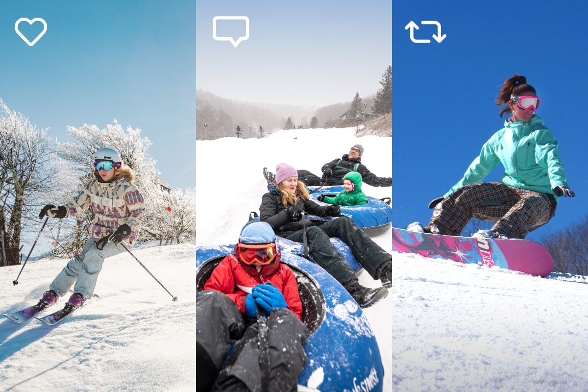 VisitNC's tweet photo. ❄️❄️ How do you hit the slopes? ❄️❄️​

Like ⛷​

Comment 🍩​

Retweet 🏂​

#DYK: NC is home to the highest runs in the East. https://t.co/c9f1YUwXRV