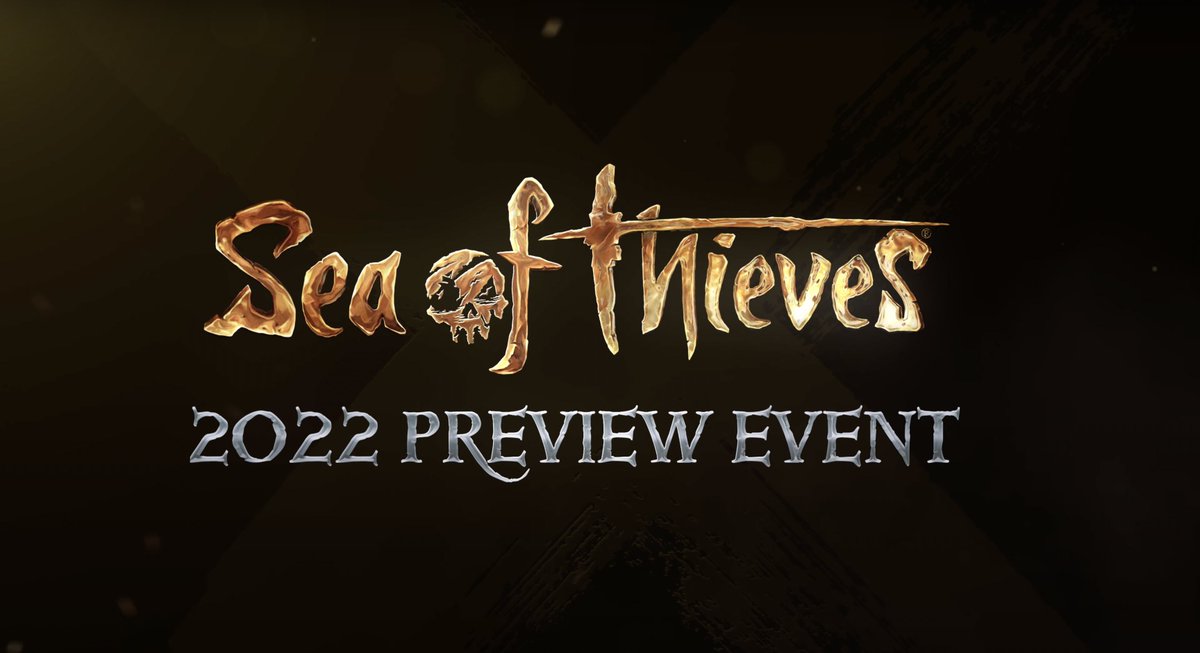 klobrille's tweet photo. 2022 is set to be the biggest year yet for Sea of Thieves.

The team at Rare just announced a "2022 Preview Event" for Thursday, January 27th at 6pm GMT. Watch for a look at the adventures, mysteries and more that await you in the year ahead.

https://t.co/fEtJOp6iKA https://t.co/ECdL1gVIxw