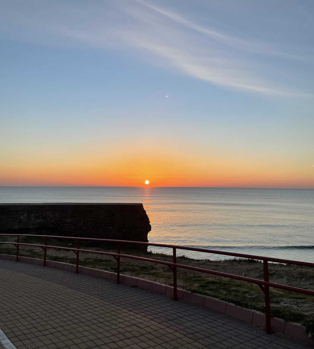 la belleza de los atardeceres.